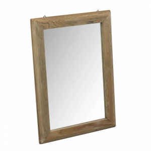 Specchio in Pino riciclato cm 50,5×3,5×70,5 – PINE