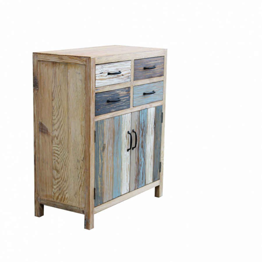 Credenza colorato in Legno cm 78x39x93 – FREDDY