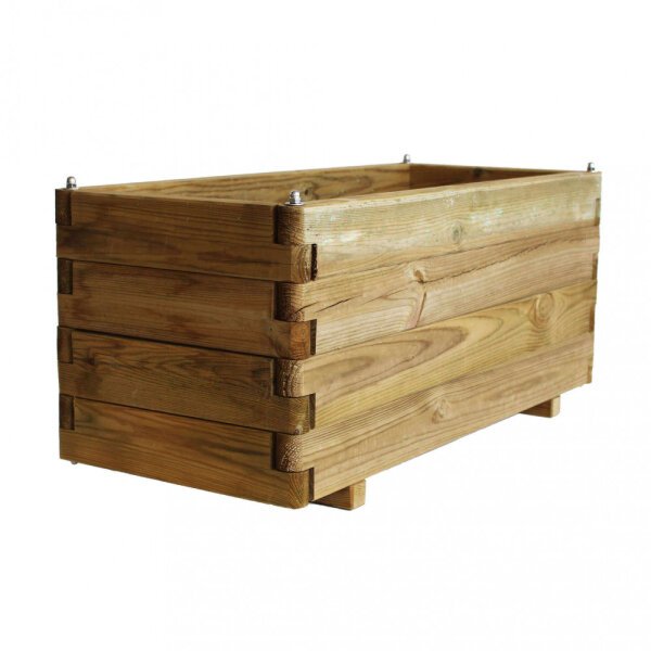 In Legno da Giardino 90x40x40 h in Legno cm 90x40x40 – FLOWER