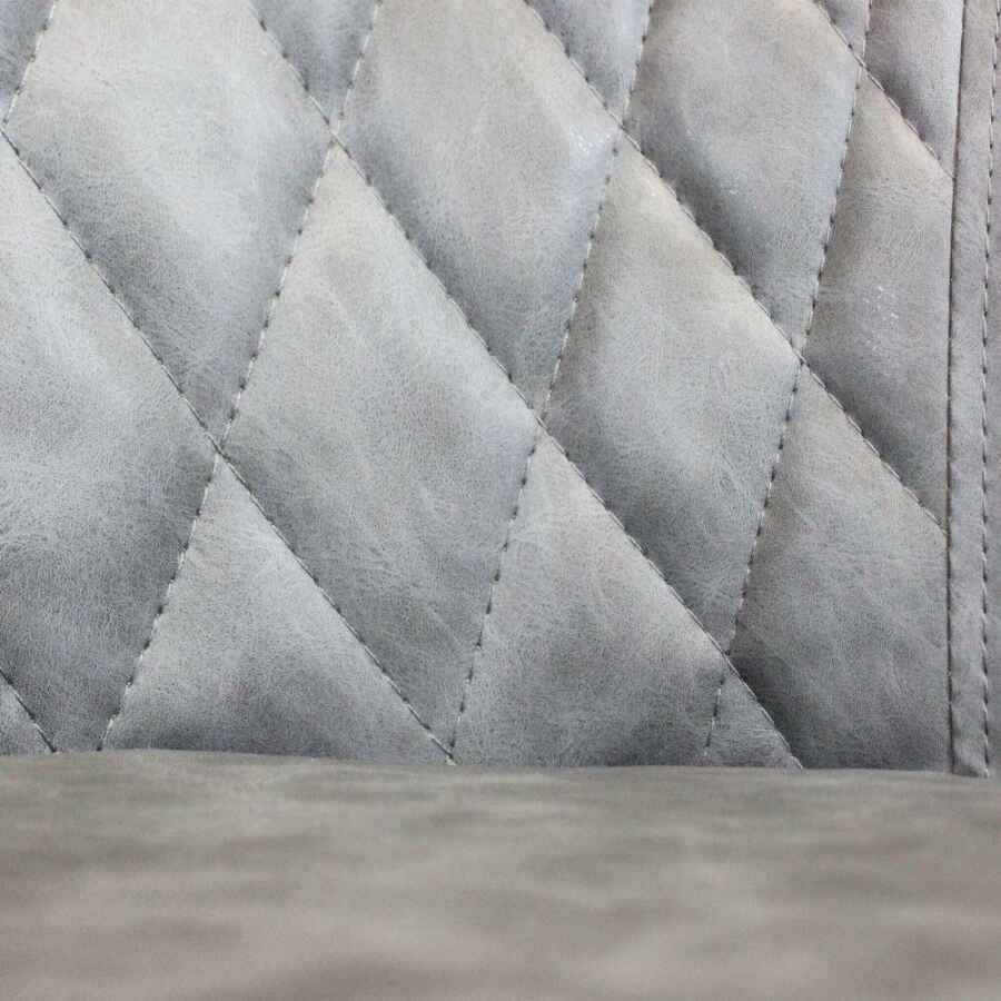 Poltrona per Sala da Pranzo in Ecopelle,Metallo cm 48x62x83 – ROBIN