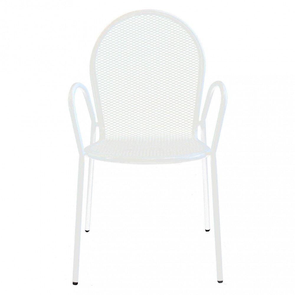 Poltrona da Giardino Impilabile in Acciaio cm 51x61x90 – JOEL