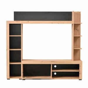 parete attrezzata moderna cm 172,5 x 33 x 157,5 h – ZENWOOD