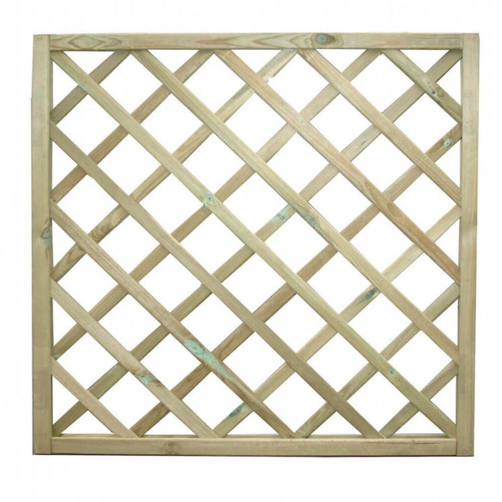 Griglia da Giardino in Legno cm 90x3x90 – AMOS