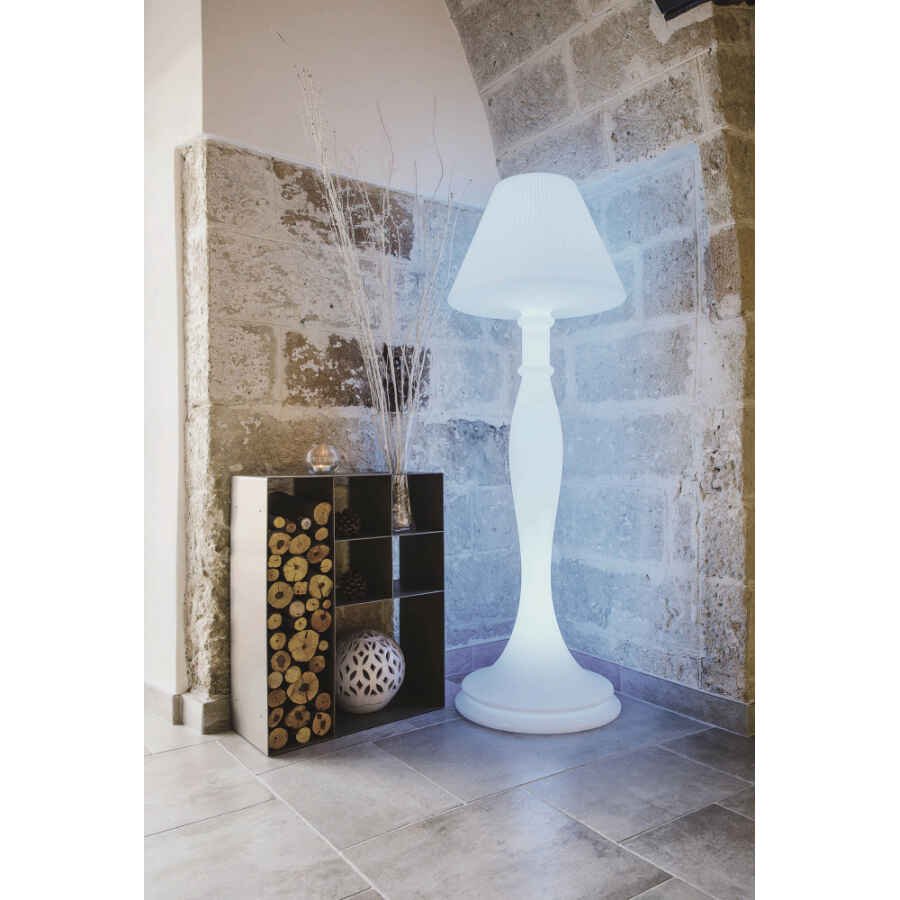 Lampada per esterno o interno in Polipropilene cm 60x60x180 – AUBERON