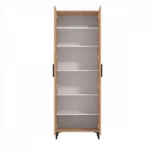armadio due ante moderno minimal in legno cm 67,4 x 34,8 x 195 h – JOSE