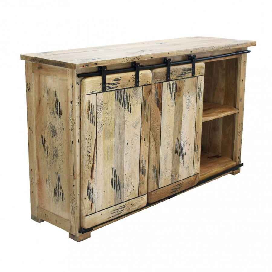 Madia Industrial in Legno cm 150x45x90 – BEIL