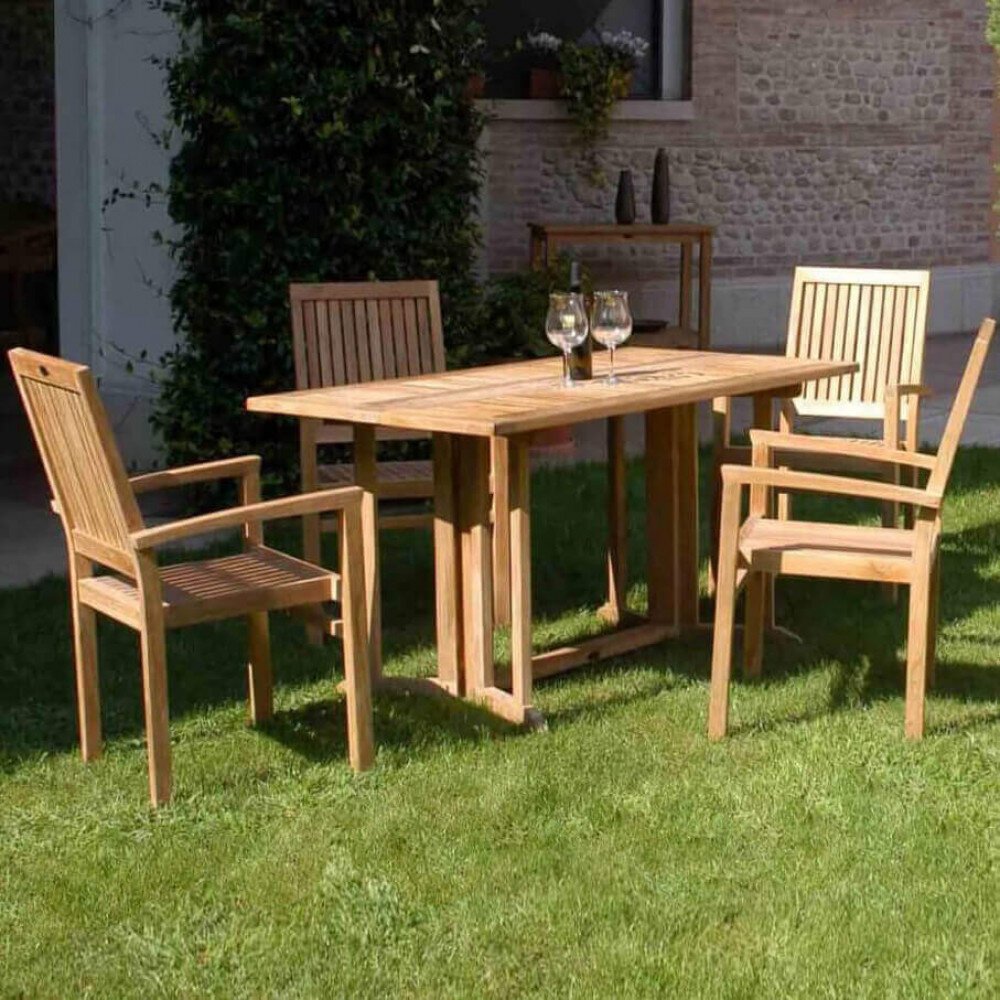 Tavolo da Giardino Pieghevole 150×80 – RADCLIFF