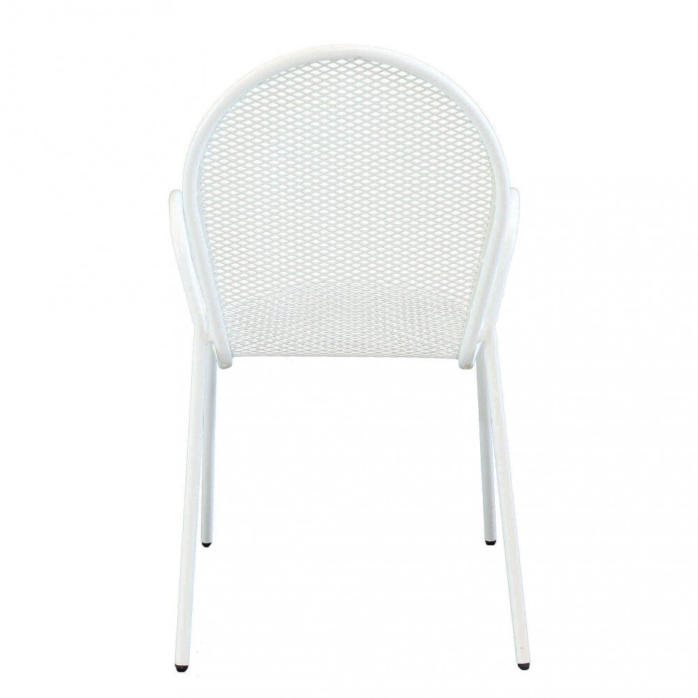 Poltrona da Giardino Impilabile in Acciaio cm 51x61x90 – JOEL