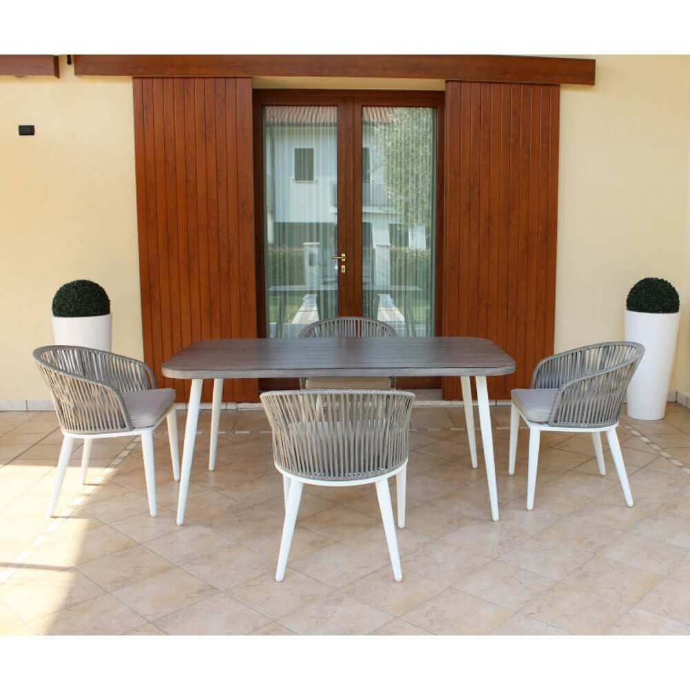 Tavolo con ripiano effetto Legno 160×90 – FREEMAN