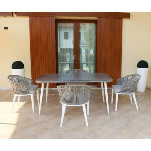 Tavolo con ripiano effetto Legno 160×90 – FREEMAN