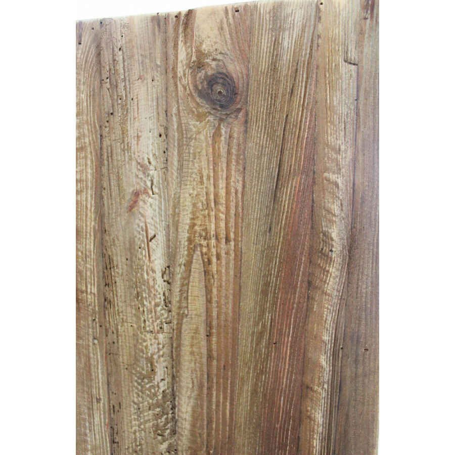 Credenza con Vetrina in Pino riciclato cm 90x40x160 – PINE