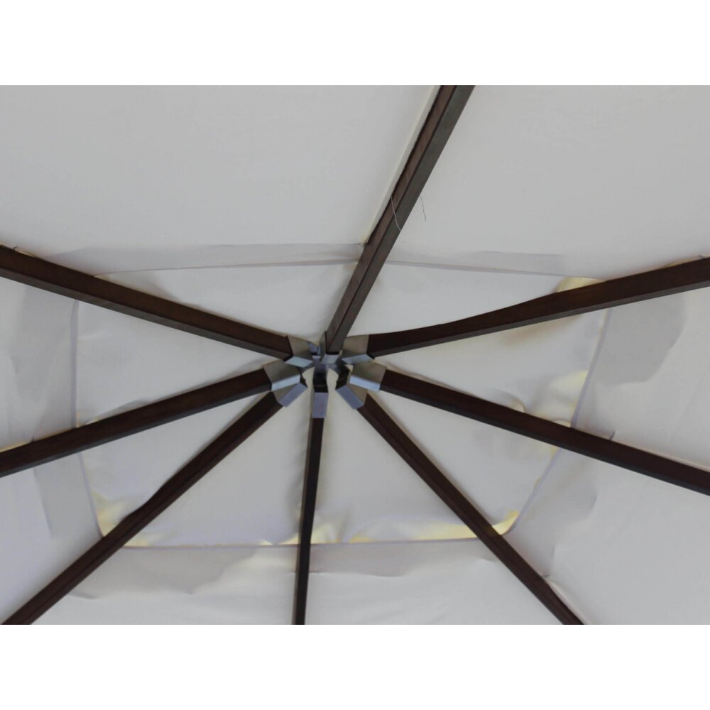 Gazebo da Giardino 3×4 con pareti laterali in – WESLEY