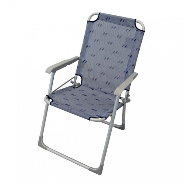 Poltrona da spiaggia e campeggio Pieghevole in Alluminio,Textilene cm 52x55x89 – COTY