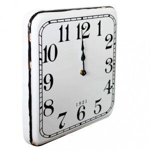 Orologio da parete in Acciaio,Vetro cm 36×5,5×36 – RYLEY