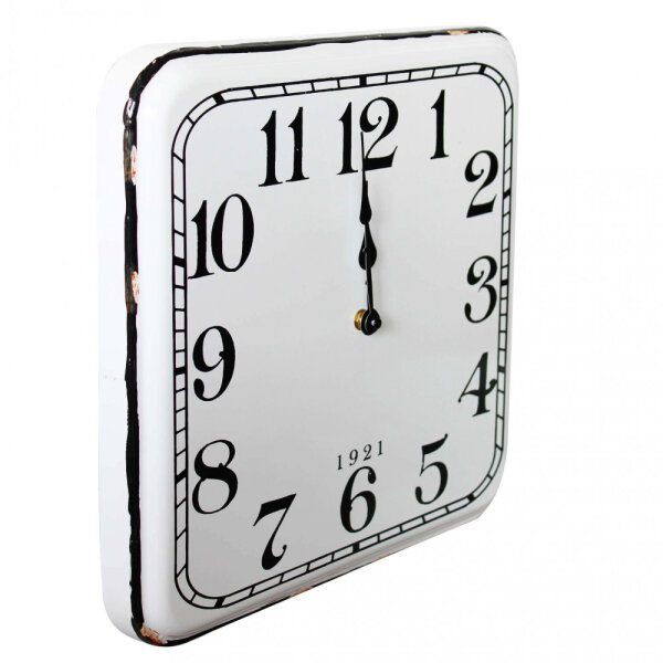 Orologio da parete in Acciaio,Vetro cm 36×5,5×36 – RYLEY