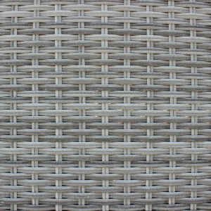 Salotto da Giardino con cuscini 5 posti in Alluminio,Wicker – NATHAN