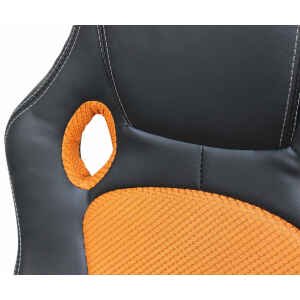 Poltrona da Gaming reclinabile in Poliuretano cm 61x65x114 – FORGE