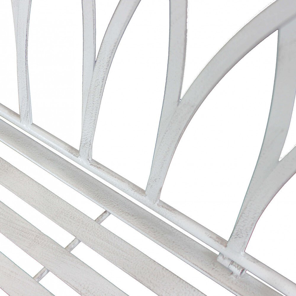 Panca 2 posti stile provenzale in Acciaio cm 128x40x93 – DUKE