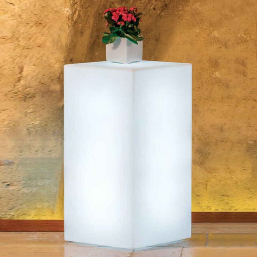 Cubo luminoso in Polipropilene cm 40x40x80 – DARIN