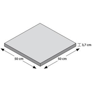 Contrappeso per ombrellone palo laterale 50×50 in cemento – JEP