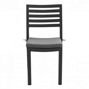Sedia da Giardino Impilabile in Alluminio cm 46x59x85 – DAVID
