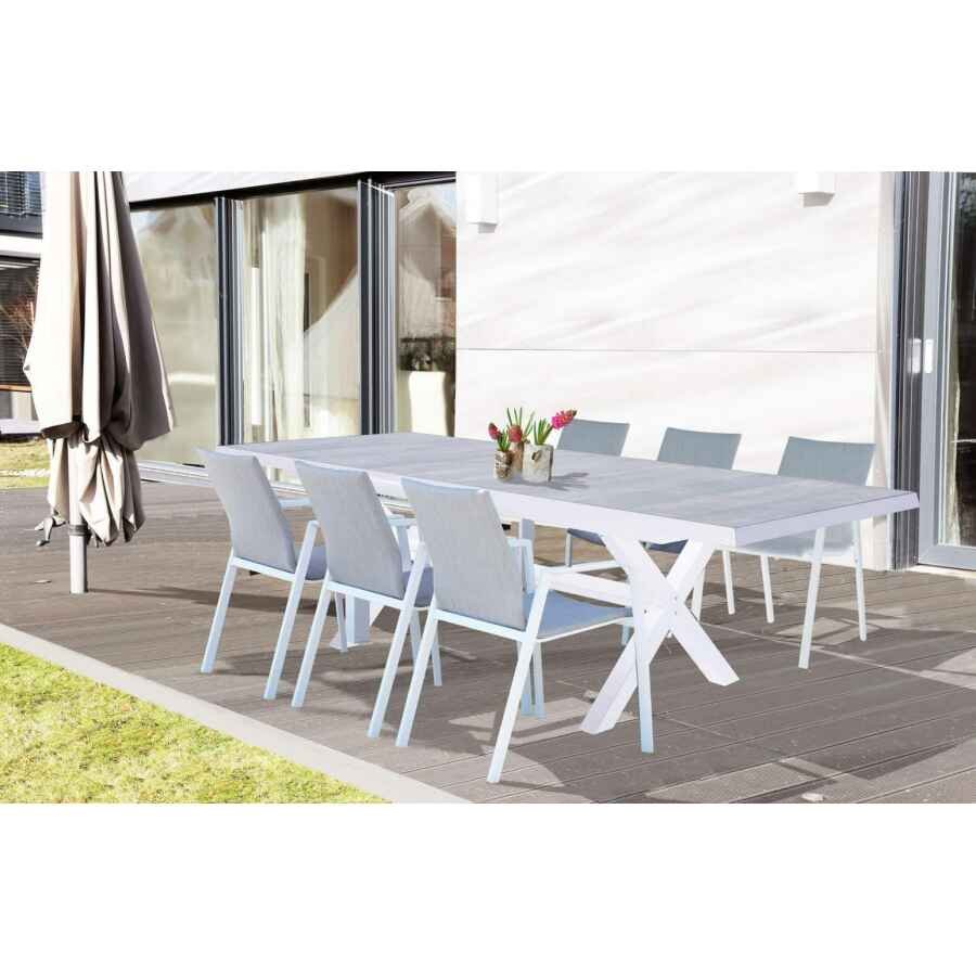 Tavolo da Giardino Allungabile e Gres cm 200-260×100 – SHAUN