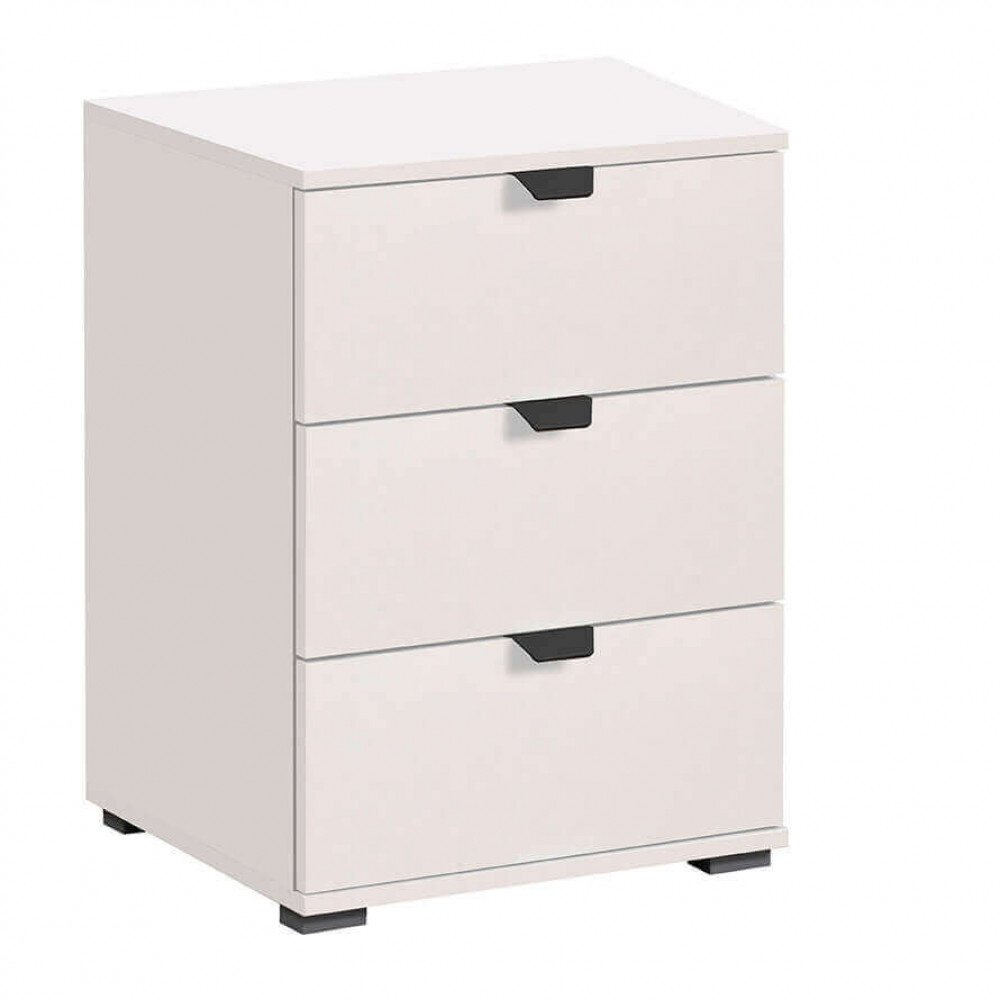 comodino moderno 3 cassetti cm 45 x 40 x 63 h – PLUS