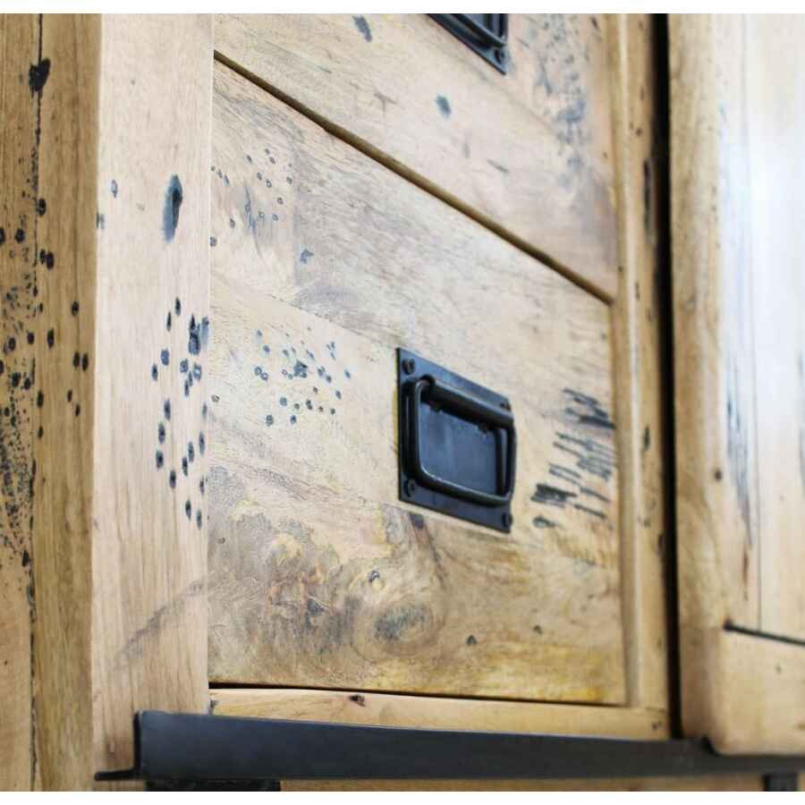 Madia Industrial in Legno cm 150x45x90 – BEIL