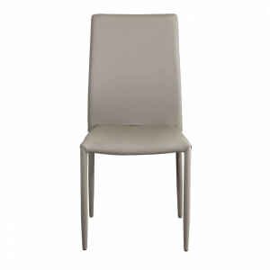 Sedia da Pranzo Moderna in Ecopelle,Acciaio cm 41x43x90 – RACHEL