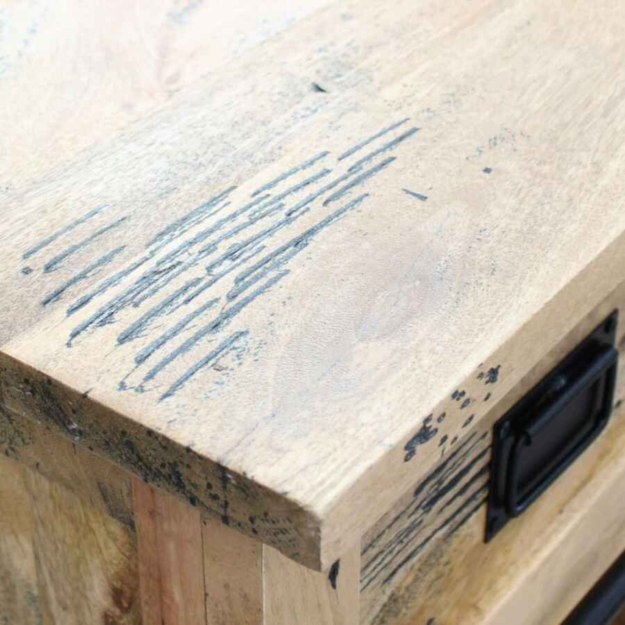 Madia per soggiorno Industrial in Legno cm 150x45x90 – RICK