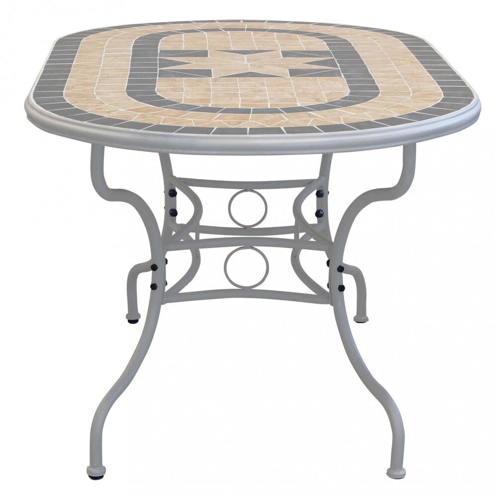 Tavolo da Giardino con piano in Mosaico 160×90 – NEVIL