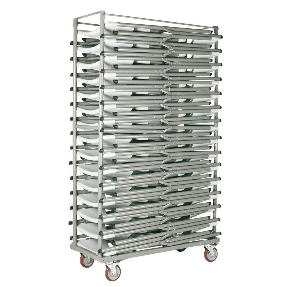 Sedia catering Pieghevole in Acciaio,Plastica cm 57x46x85 – GAVIN