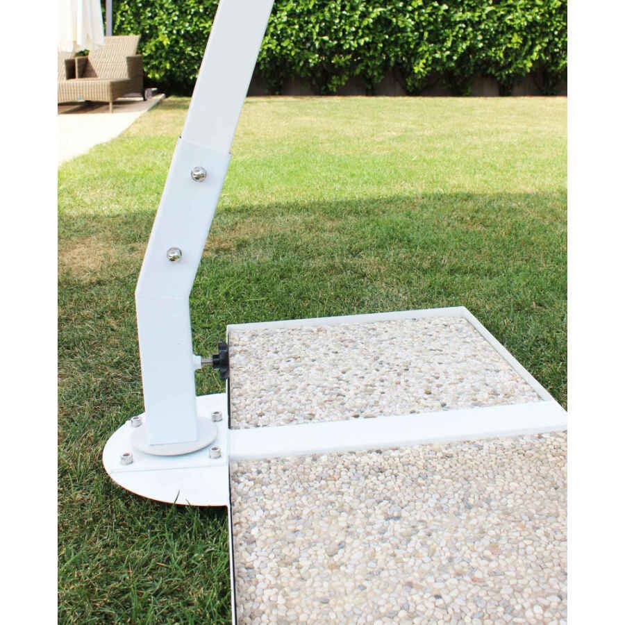 Ombrellone da Giardino decentrato 3×4 in alluminio – MACKENZIE