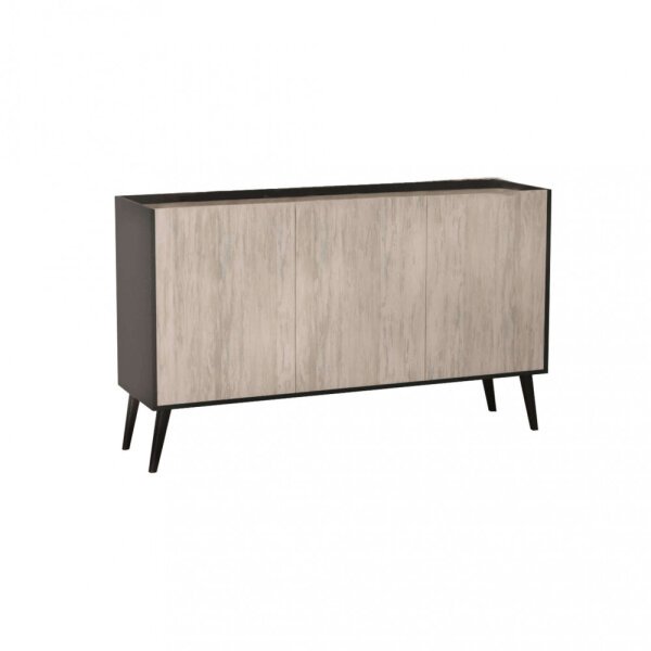 Madia di design con 3 ante in Truciolare cm 150×41,5×78 – THOMAS
