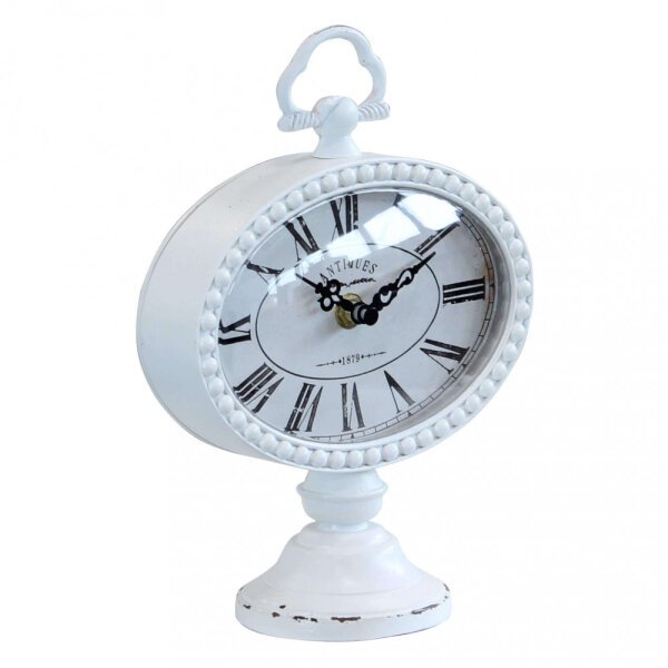 Orologio da appoggio in Acciaio,Vetro cm 16,5×8,5×22,5 – FABIAN