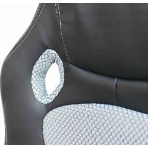 Poltrona da Gaming reclinabile in Poliuretano cm 61x65x114 – FORGE