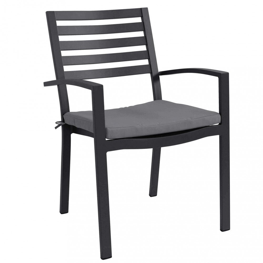 Poltrona da Giardino Impilabile in Alluminio cm 55,5x61x85 – DAVID