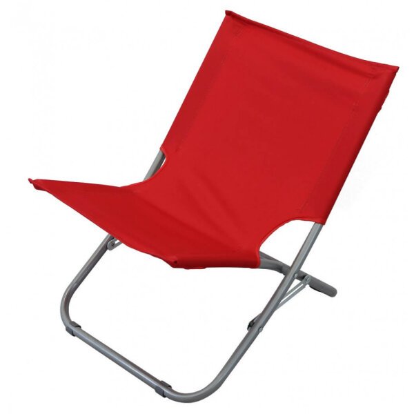 Spiaggina prendisole Pieghevole colori casuale in Acciaio,Oxford cm 49x43x55 – JOHNNY