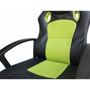 Poltrona da Gaming reclinabile in Poliuretano cm 61x65x114 – FORGE