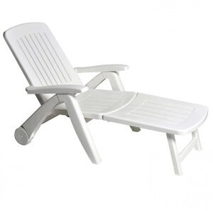 Sdraio mare Prendisole con ruote in Plastica cm 190x72x60 – PHILIP