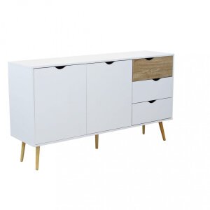 Madia Moderna in Legno cm 147x39x82 – PALMER