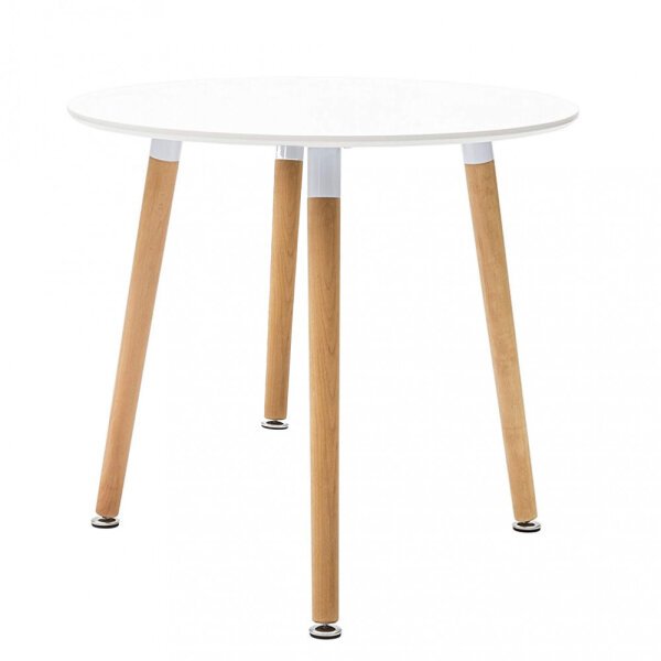 Tavolo da Pranzo Rotondo con piano in ABS cm 80 – LYON