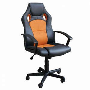 Poltrona da Gaming reclinabile in Poliuretano cm 61x65x114 – FORGE