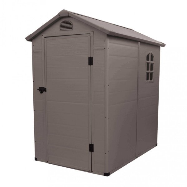 Casetta Porta Attrezzi da Giardino in Plastica cm 134x192x204 – FOX