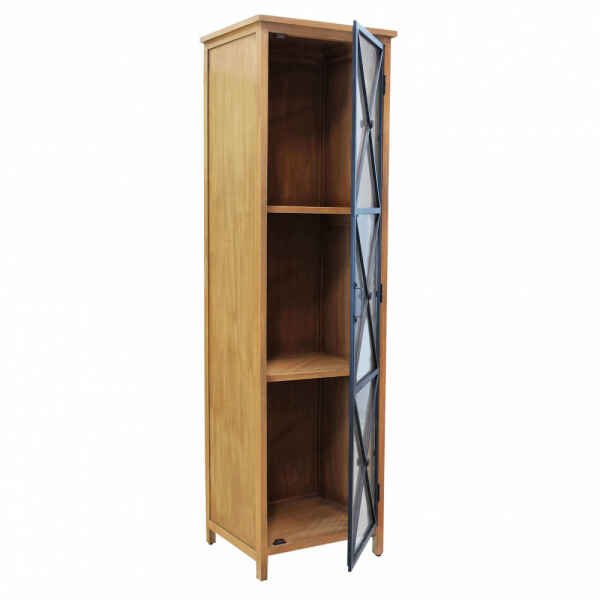 Vetrina industrial in Legno,Metallo cm 53x46x183,5 – MONTGOMERY