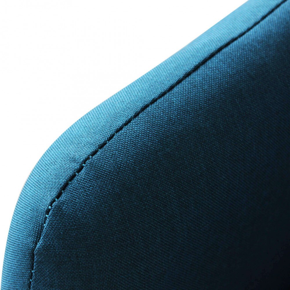 Poltrona con poggiapiedi in Tessuto cm 68x75x80 – JULIA