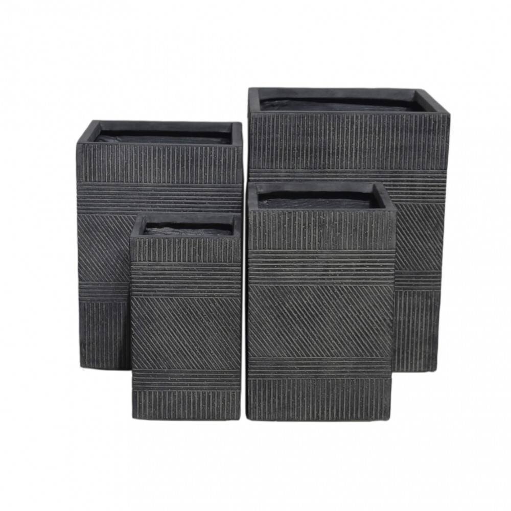 Set di vasi in Fibra sintetica cm 37x37x51 – QUINCEY