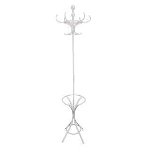 Appendiabiti da terra con portaombrelli in Acciaio cm 43x38x180 – LEMOINE