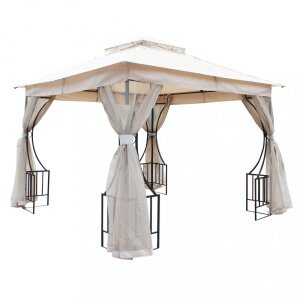 Gazebo da Giardino 3×3 in acciaio – TIM