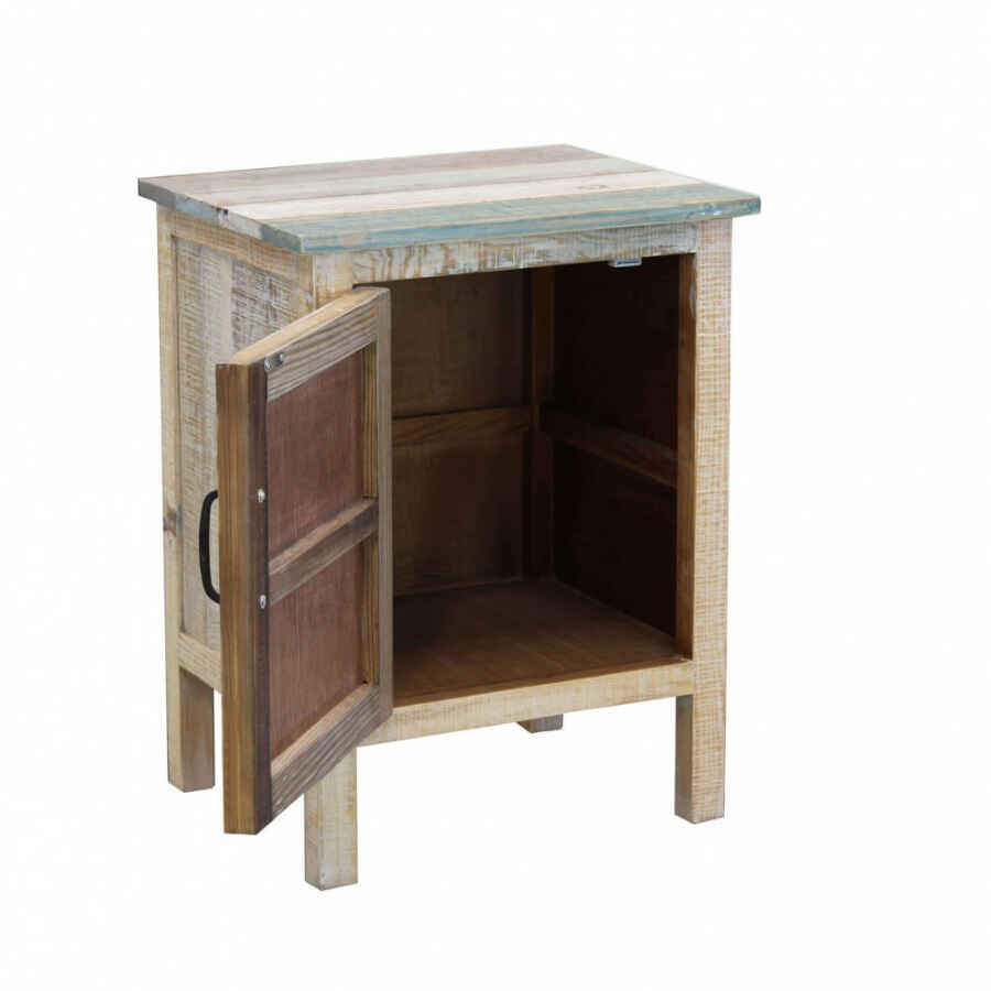 Comodino colorato in Truciolare cm 50x40x65 – FREDDY